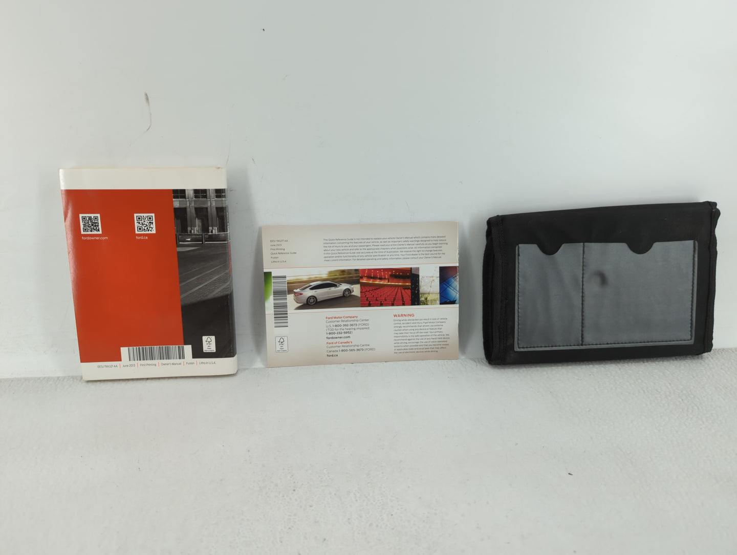 2014 Ford Fusion Owners Manual Book Guide OEM Used Auto Parts - Oemusedautoparts1.com