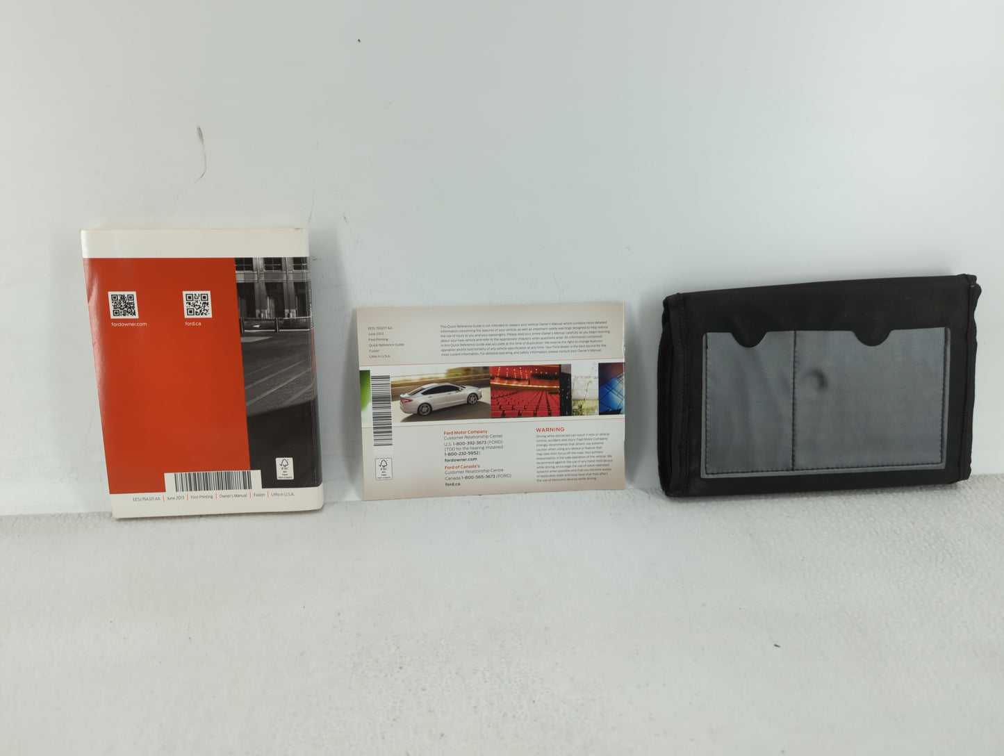 2014 Ford Fusion Owners Manual Book Guide OEM Used Auto Parts - Oemusedautoparts1.com