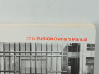 2014 Ford Fusion Owners Manual Book Guide OEM Used Auto Parts - Oemusedautoparts1.com