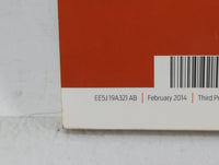 2014 Ford Fusion Owners Manual Book Guide OEM Used Auto Parts - Oemusedautoparts1.com