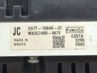 2014 Ford Fusion Instrument Cluster Speedometer Gauges P/N:ES7T-10849-JB ES7T-10849-JC, ES7T-10849-JD Fits OEM Used Auto Par