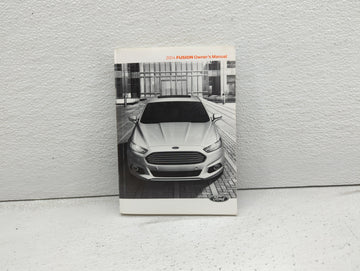 2014 Ford Fusion Owners Manual Book Guide OEM Used Auto Parts - Oemusedautoparts1.com