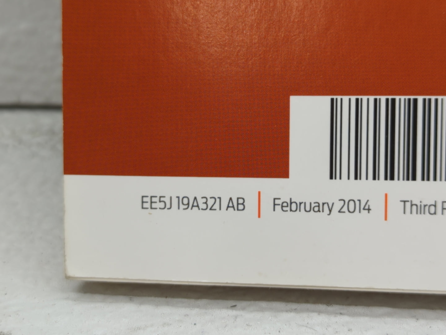 2014 Ford Fusion Owners Manual Book Guide OEM Used Auto Parts - Oemusedautoparts1.com