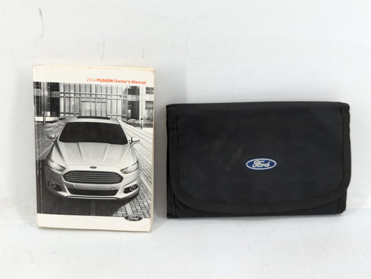 2014 Ford Fusion Owners Manual Book Guide OEM Used Auto Parts - Oemusedautoparts1.com