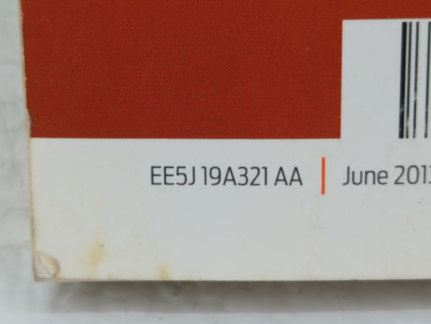 2014 Ford Fusion Owners Manual Book Guide OEM Used Auto Parts - Oemusedautoparts1.com