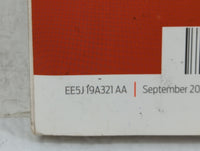 2014 Ford Fusion Owners Manual Book Guide OEM Used Auto Parts - Oemusedautoparts1.com