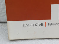 2014 Ford Fusion Owners Manual Book Guide OEM Used Auto Parts - Oemusedautoparts1.com