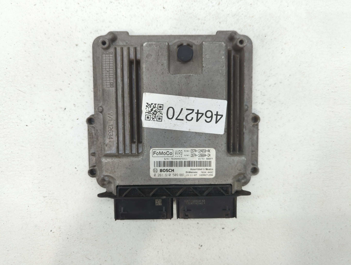2014-2016 Ford Fusion PCM Engine Control Computer ECU ECM PCU OEM P/N:ES7A-12A650-CK DS7A-12B684-DA Fits Fits 2014 2015 2016