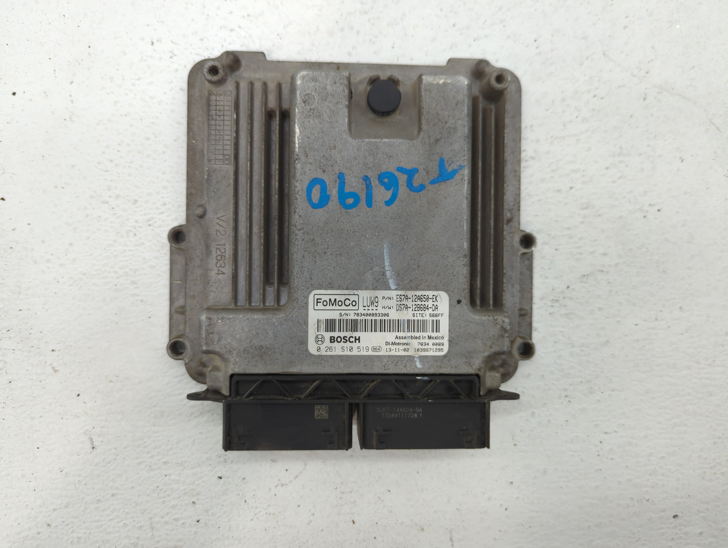 2014-2016 Ford Fusion PCM Engine Control Computer ECU ECM PCU OEM P/N:DS7A-12B684-DA ES7A-12A650-EK Fits Fits 2014 2015 2016