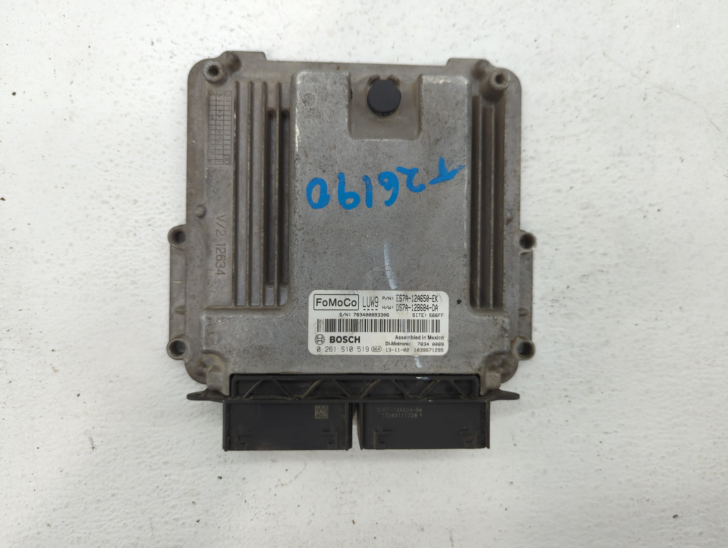 2014-2016 Ford Fusion PCM Engine Control Computer ECU ECM PCU OEM P/N:DS7A-12B684-DA ES7A-12A650-EK Fits Fits 2014 2015 2016