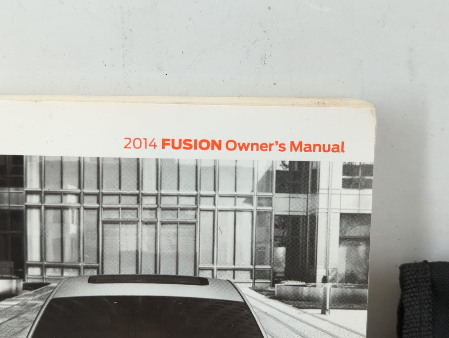 2014 Ford Fusion Owners Manual Book Guide OEM Used Auto Parts - Oemusedautoparts1.com