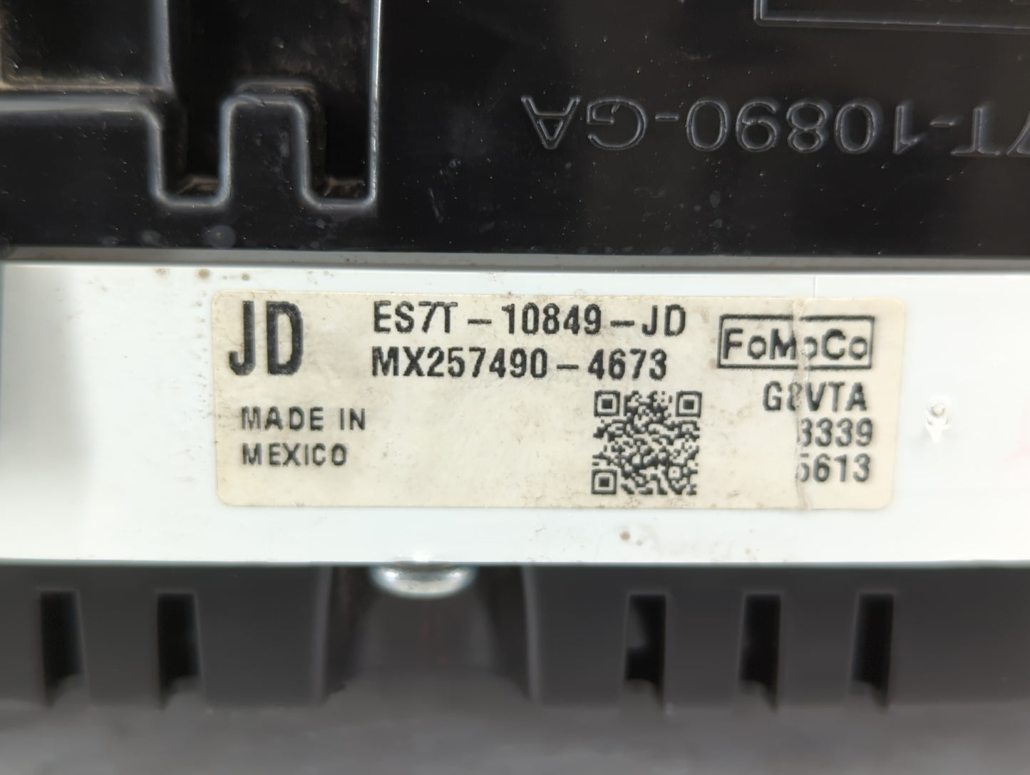 2014 Ford Fusion Instrument Cluster Speedometer Gauges P/N:ES7T-10849-JB ES7T-10849-JC, ES7T-10849-JD Fits OEM Used Auto Par