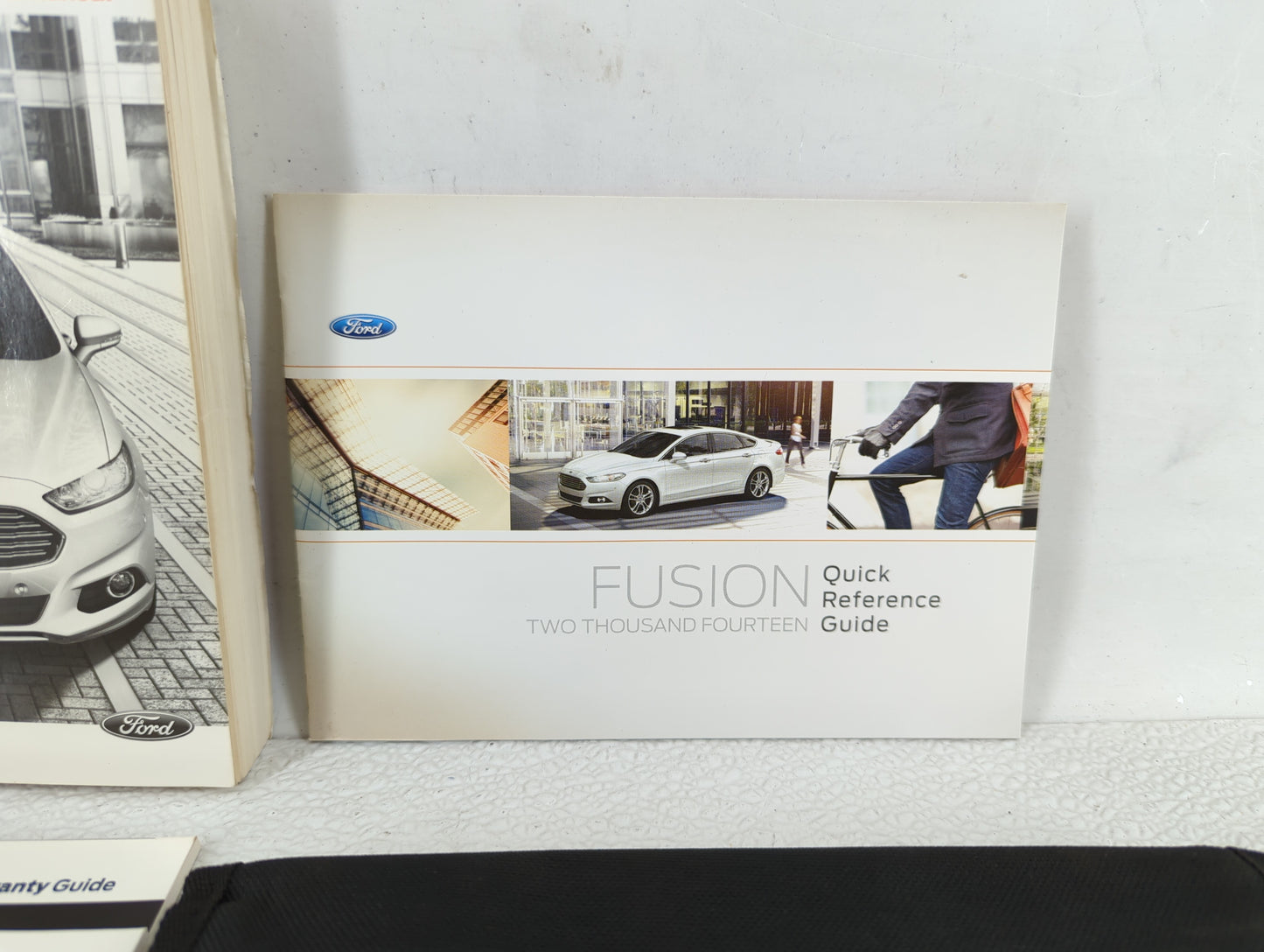 2014 Ford Fusion Owners Manual Book Guide OEM Used Auto Parts - Oemusedautoparts1.com