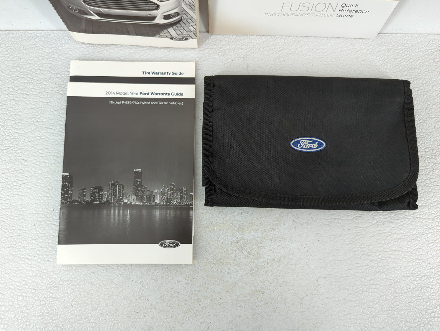 2014 Ford Fusion Owners Manual Book Guide OEM Used Auto Parts - Oemusedautoparts1.com