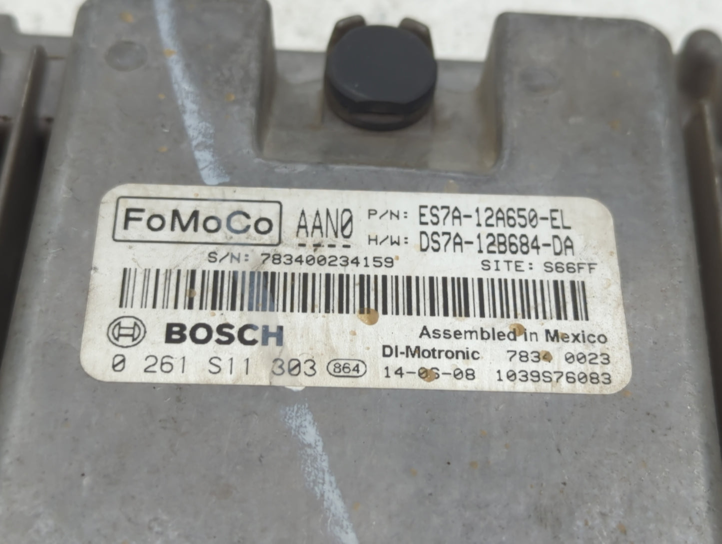 2014-2016 Ford Fusion PCM Engine Control Computer ECU ECM PCU OEM P/N:DS7A-12B684-DA ES7A-12A650-EL Fits Fits 2014 2015 2016
