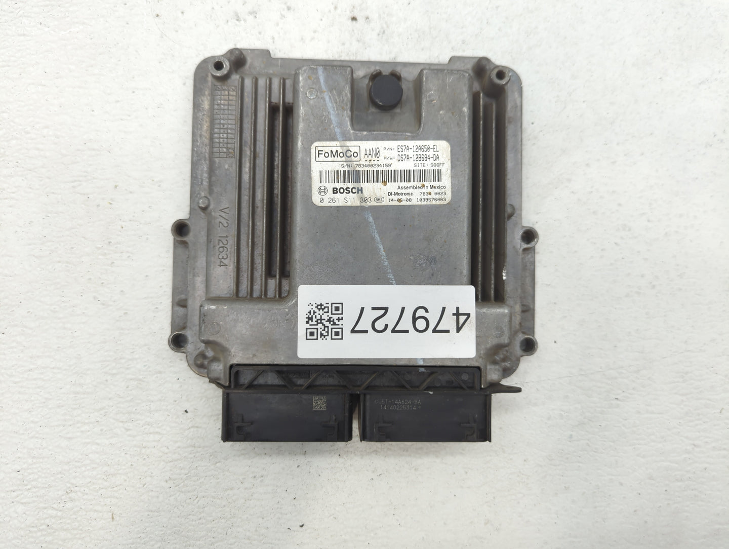 2014-2016 Ford Fusion PCM Engine Control Computer ECU ECM PCU OEM P/N:DS7A-12B684-DA ES7A-12A650-EL Fits Fits 2014 2015 2016