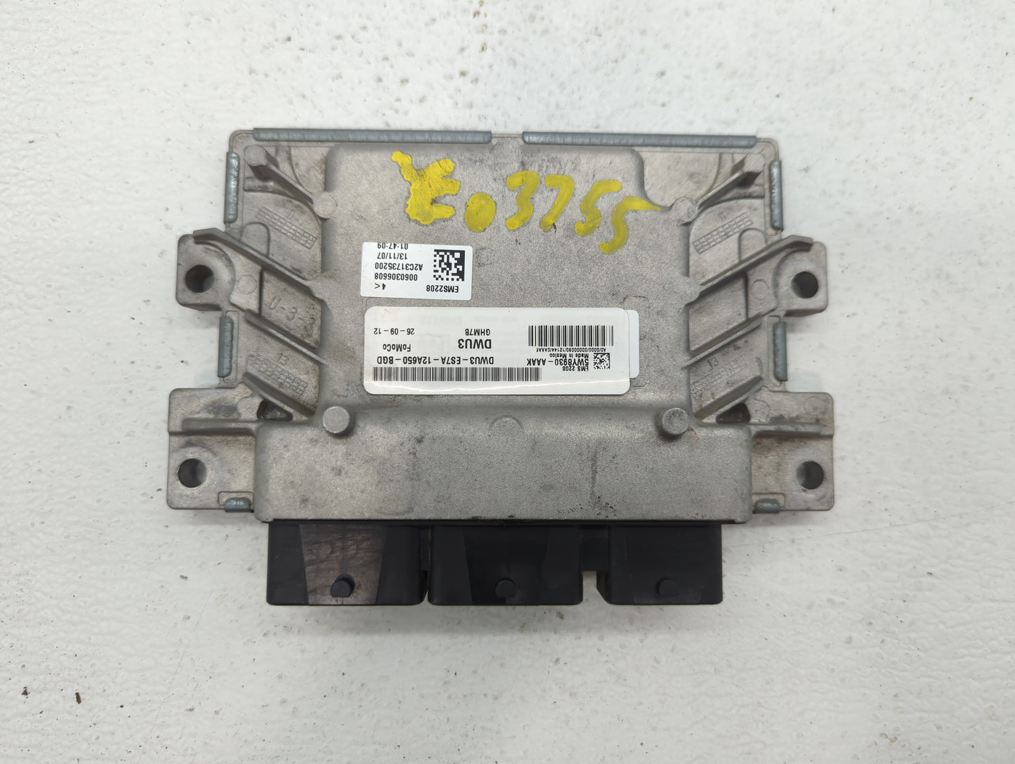2014-2016 Ford Fusion PCM Engine Control Computer ECU ECM PCU OEM P/N:ES7A-12A650-BGD ES7A-12A650-BEA Fits Fits 2014 2015 20