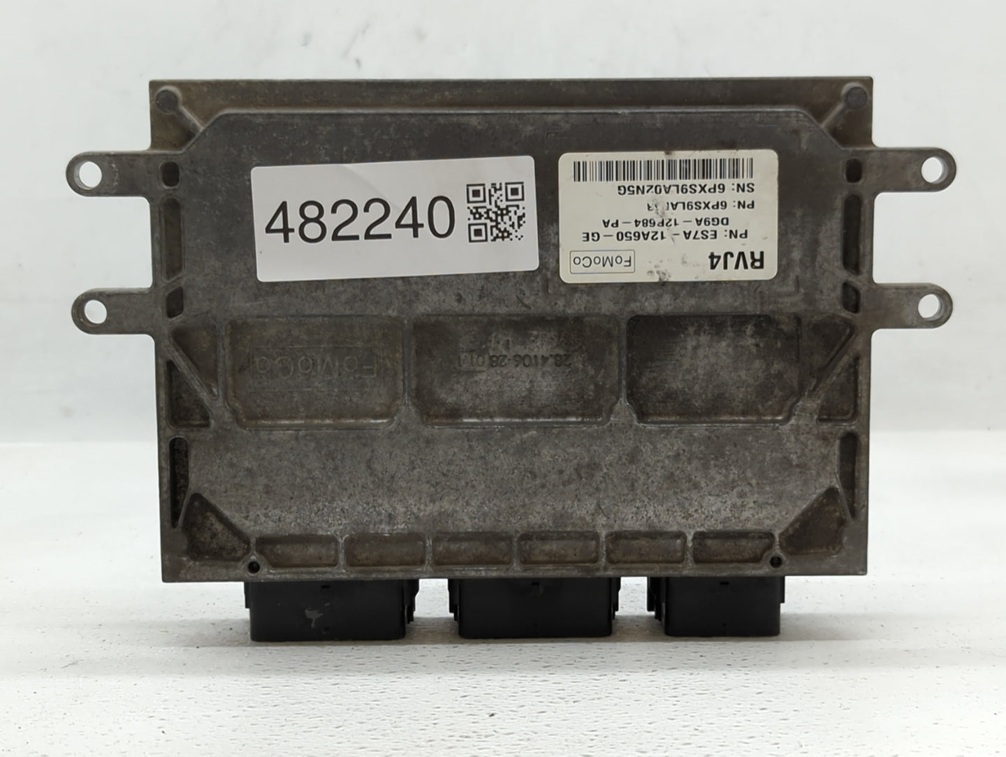 2014-2016 Ford Fusion PCM Engine Control Computer ECU ECM PCU OEM P/N:ES7A-12A650-JF ES7A-12A650-GF Fits Fits 2014 2015 2016