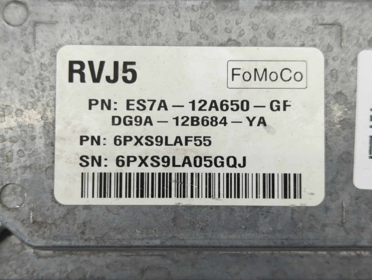 2014-2016 Ford Fusion PCM Engine Control Computer ECU ECM PCU OEM P/N:ES7A-12A650-JF ES7A-12A650-GF Fits 2014 2015 2016 OEM 