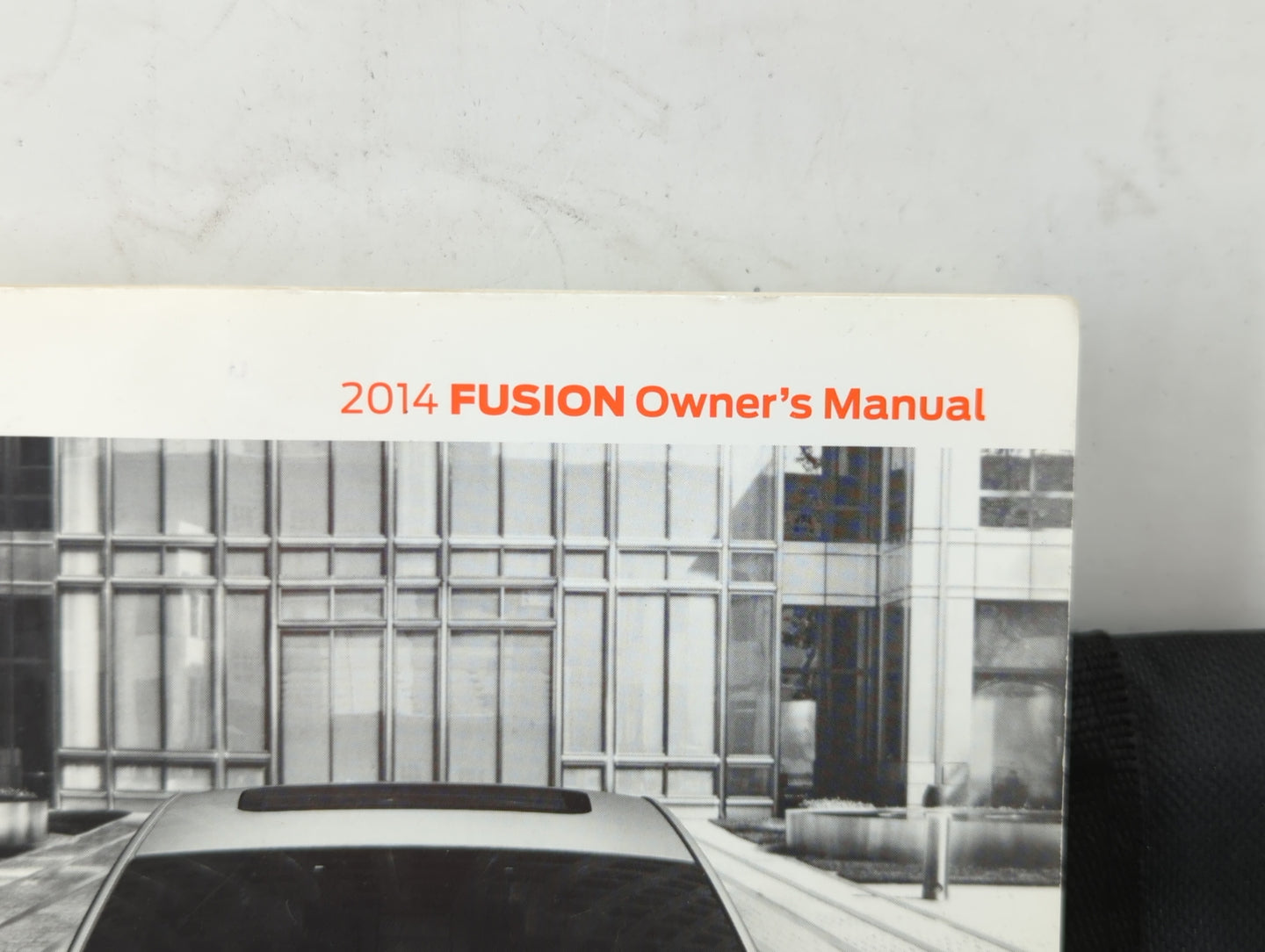 2014 Ford Fusion Owners Manual Book Guide OEM Used Auto Parts - Oemusedautoparts1.com