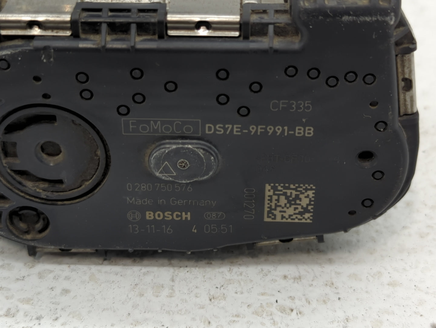 2014-2020 Ford Fusion Throttle Body P/N:DS7E-9F991-BB Fits Fits 2014 2015 2016 2017 2018 2019 2020 2021 2022 OEM Used Auto P