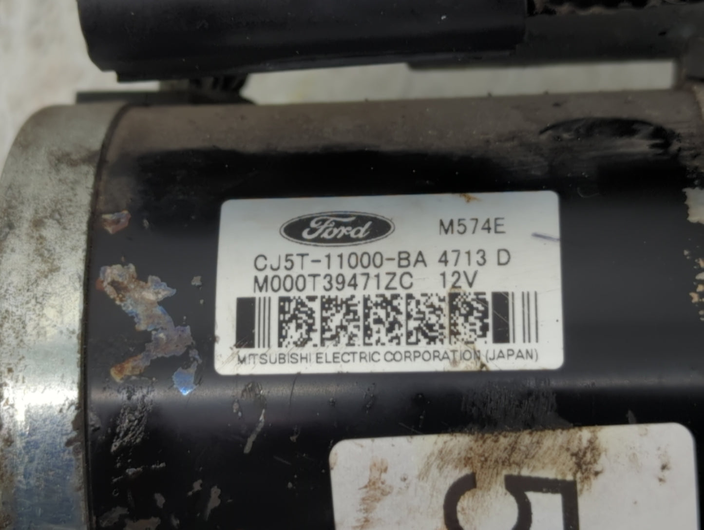 2013-2016 Ford Fusion Car Starter Motor Solenoid OEM P/N:M000T39471ZC CJ5T-11000-BA Fits Fits 2013 2014 2015 2016 OEM Used A