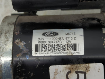 2013-2016 Ford Fusion Car Starter Motor Solenoid OEM P/N:M000T39471ZC CJ5T-11000-BA Fits Fits 2013 2014 2015 2016 OEM Used Auto Parts