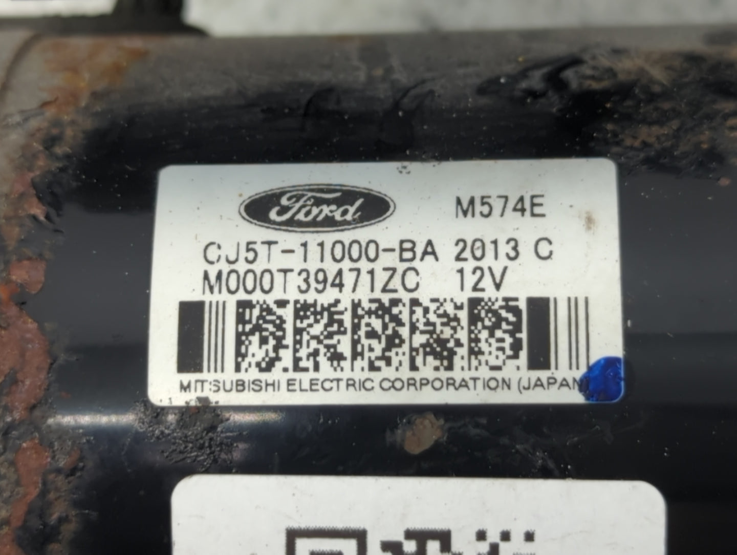 2013-2016 Ford Fusion Car Starter Motor Solenoid OEM P/N:M000T39471ZC CJ5T-11000-BA Fits Fits 2013 2014 2015 2016 OEM Used A