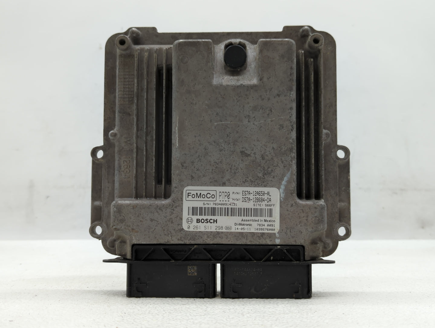 2014-2016 Ford Fusion PCM Engine Control Computer ECU ECM PCU OEM P/N:ES7A-12A650-AL Fits Fits 2014 2015 2016 OEM Used Auto 