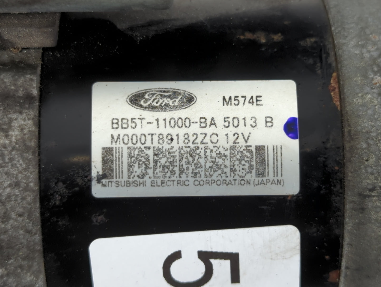 2013-2020 Ford Fusion Car Starter Motor Solenoid OEM P/N:M000T89182ZC BB5T-11000-BA Fits OEM Used Auto Parts - Oemusedautopa