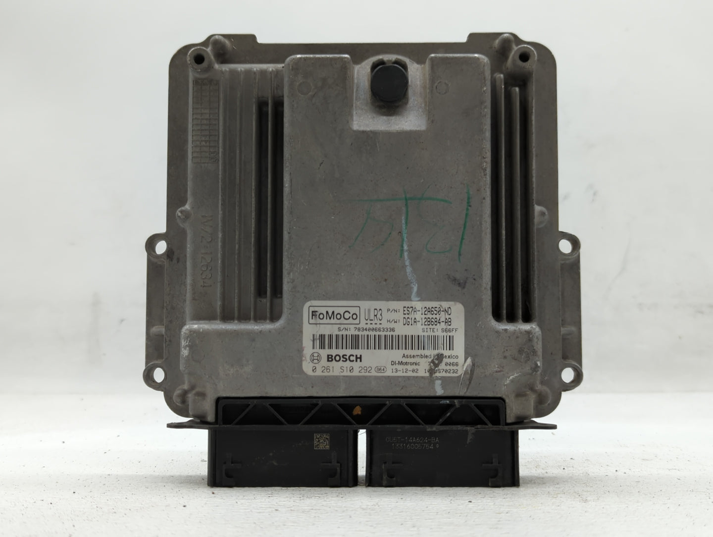 2014 Ford Fusion PCM Engine Control Computer ECU ECM PCU OEM P/N:DG1A-12B684-AB ES7A-12A650-ND, HJ7A-12A650-APA Fits OEM Use