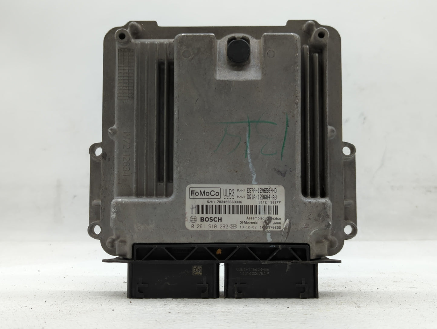 2014 Ford Fusion PCM Engine Control Computer ECU ECM PCU OEM P/N:DG1A-12B684-AB ES7A-12A650-ND, HJ7A-12A650-APA Fits OEM Use