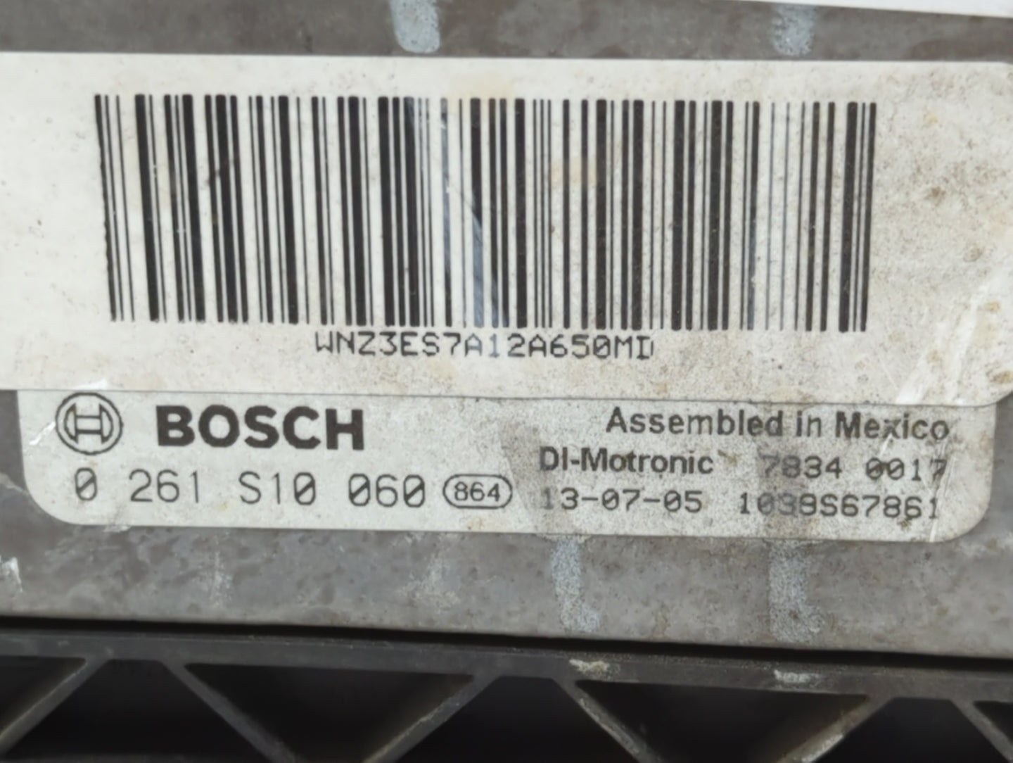 2014 Ford Fusion PCM Engine Control Computer ECU ECM PCU OEM P/N:13167143906 CU5T-14A624-BA, DG1A-12B684-AB, ES7A-12A650-ND 