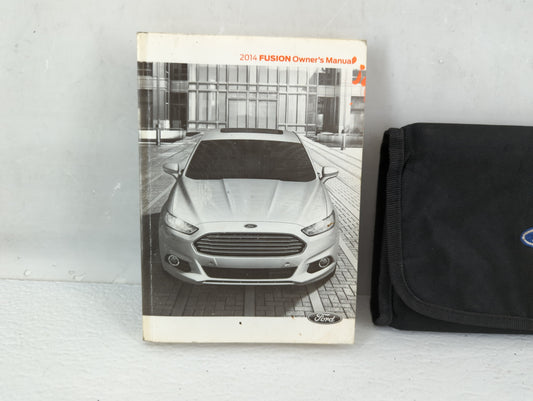 2014 Ford Fusion Owners Manual Book Guide P/N:EE5J 19A321 AA OEM Used Auto Parts