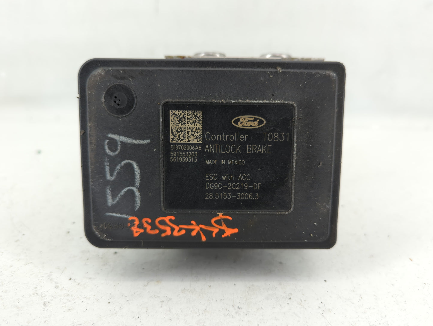 2014-2016 Ford Fusion ABS Pump Control Module Replacement P/N:DG9C-2C405-DF Fits Fits 2014 2015 2016 OEM Used Auto Parts - O