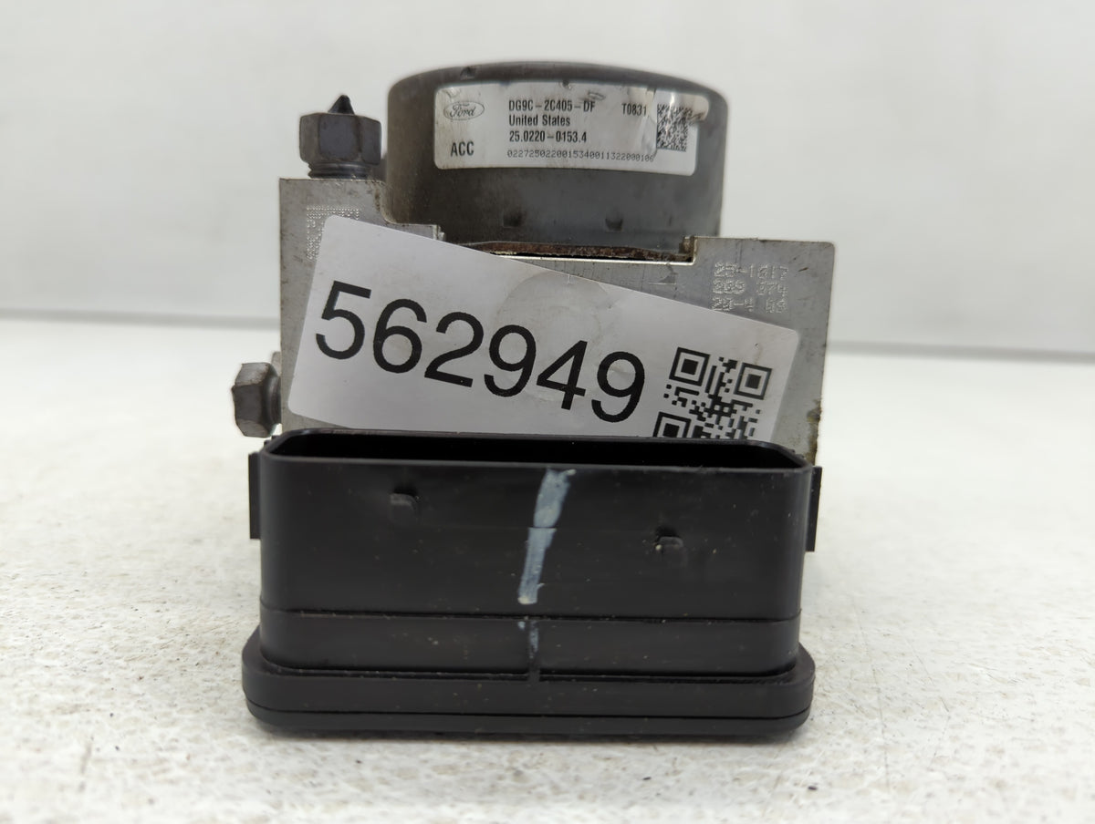 2014-2016 Ford Fusion Anti-Lock Brake ABS Pump Module Actuator OEM P/N:DG9C-2C405-DF Fits Fits 2014 2015 2016 OEM Used Auto 