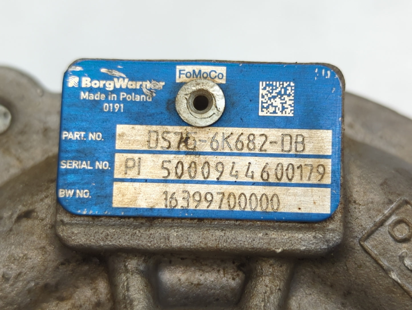 2014 Ford Fusion Turbocharger Turbo Charger Super Charger Supercharger - Oemusedautoparts1.com