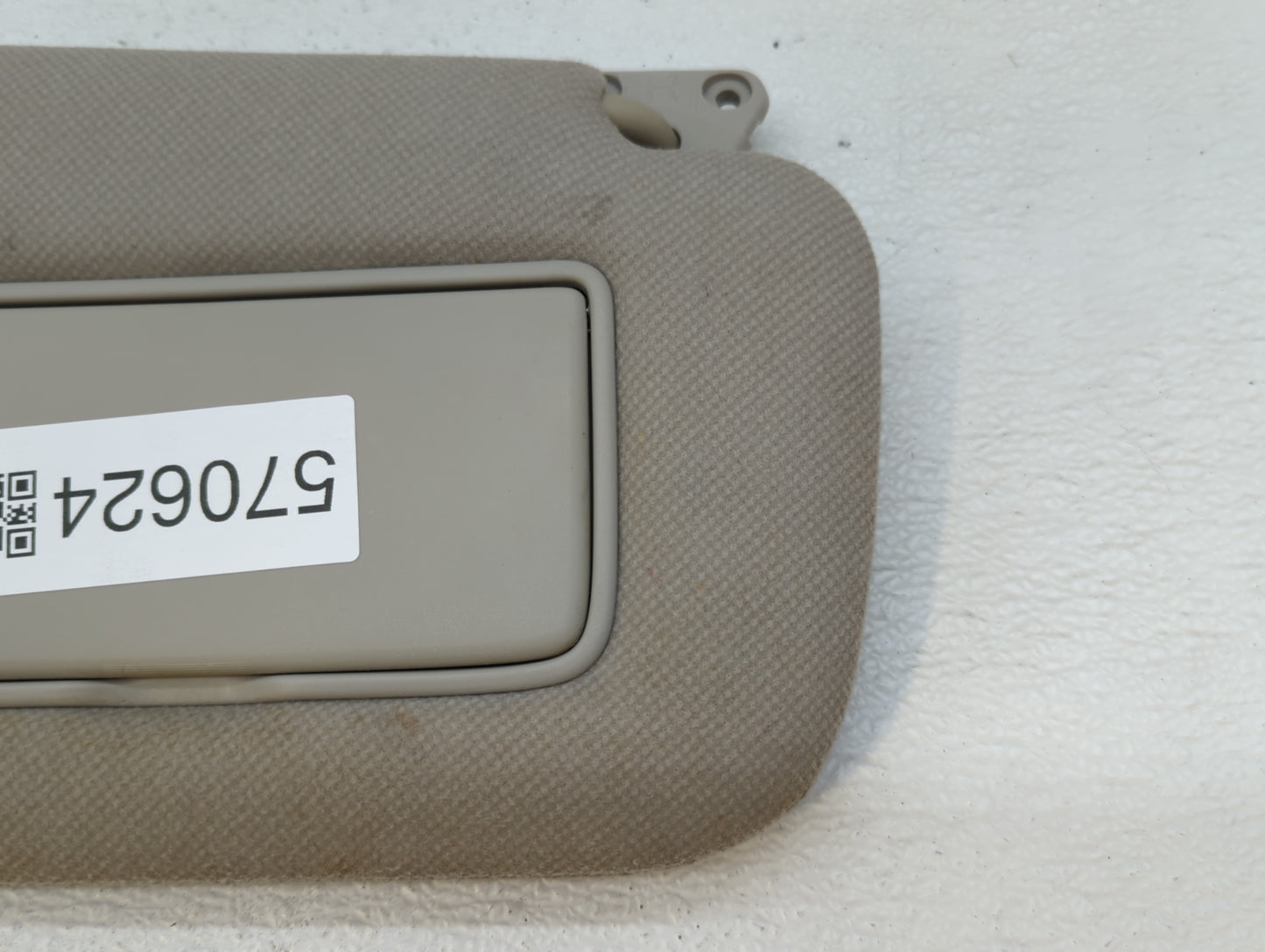 2013-2014 Ford Fusion Sun Visor Shade Replacement Passenger Right Mirror Fits Fits 2013 2014 OEM Used Auto Parts - Oemusedau