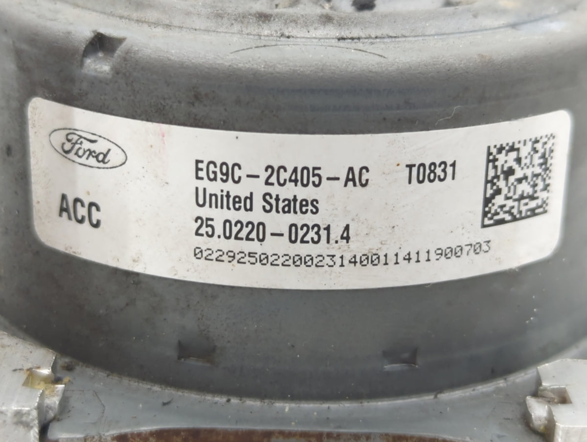 2014-2016 Ford Fusion Anti-Lock Brake ABS Pump Module Actuator OEM P/N:EG9C-2C405-AC Fits Fits 2014 2015 2016 OEM Used Auto 