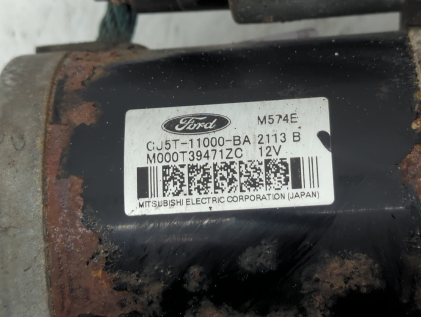 2013-2016 Ford Fusion Car Starter Motor Solenoid OEM P/N:CJ5T-11000-BA Fits Fits 2013 2014 2015 2016 OEM Used Auto Parts - O