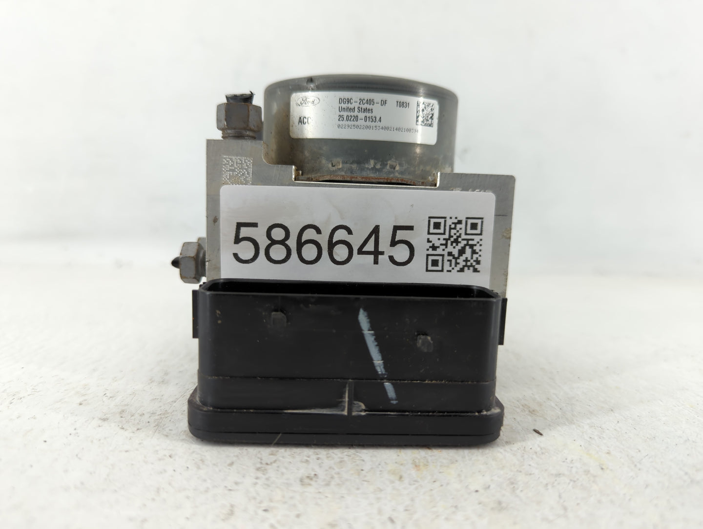 2014-2016 Ford Fusion ABS Pump Control Module Replacement P/N:DG9C-2C405-DF Fits Fits 2014 2015 2016 OEM Used Auto Parts - O