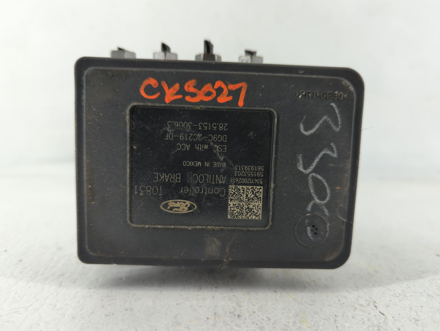 2014-2016 Ford Fusion ABS Pump Control Module Replacement P/N:DG9C-2C405-DF Fits Fits 2014 2015 2016 OEM Used Auto Parts - O