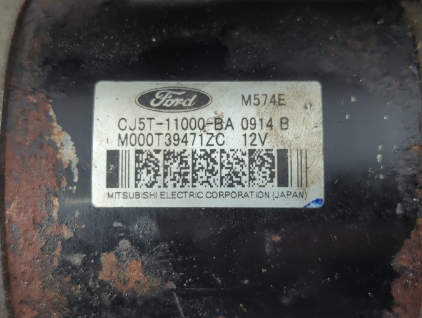 2013-2016 Ford Fusion Car Starter Motor Solenoid OEM P/N:CJ5T-11000-BA Fits Fits 2013 2014 2015 2016 OEM Used Auto Parts - O