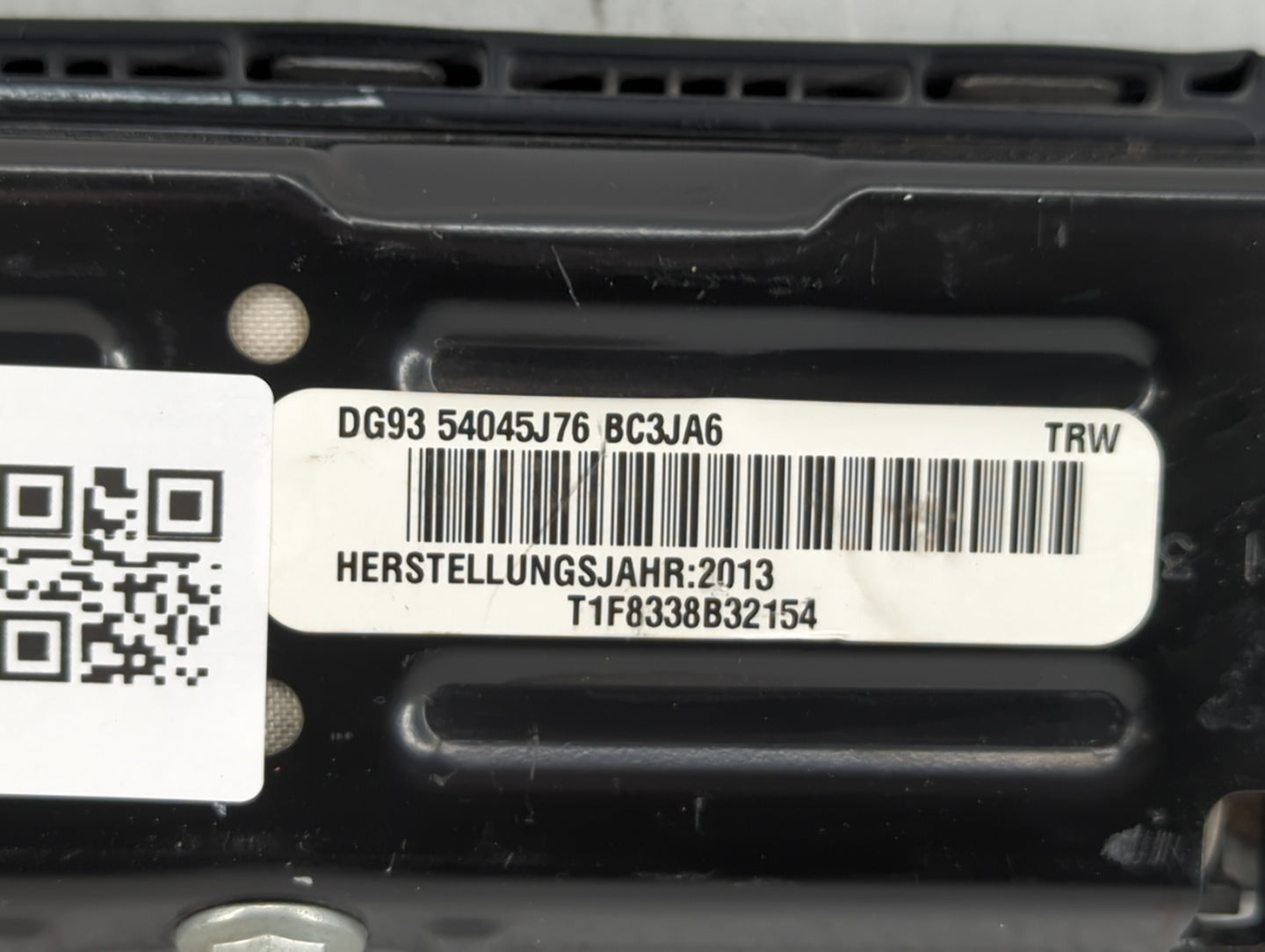 2014 Ford Fusion Air Bag Driver Left Steering Wheel Mounted - Oemusedautoparts1.com