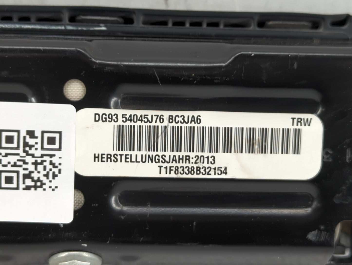 2014 Ford Fusion Air Bag Driver Left Steering Wheel Mounted - Oemusedautoparts1.com