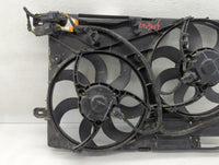 2013-2020 Ford Fusion Left Radiator Fan Motor Assembly Black - Oemusedautoparts1.com