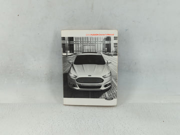2014 Ford Fusion Owners Manual Book Guide P/N:EE5J19A321 AA OEM Used Auto Parts - Oemusedautoparts1.com