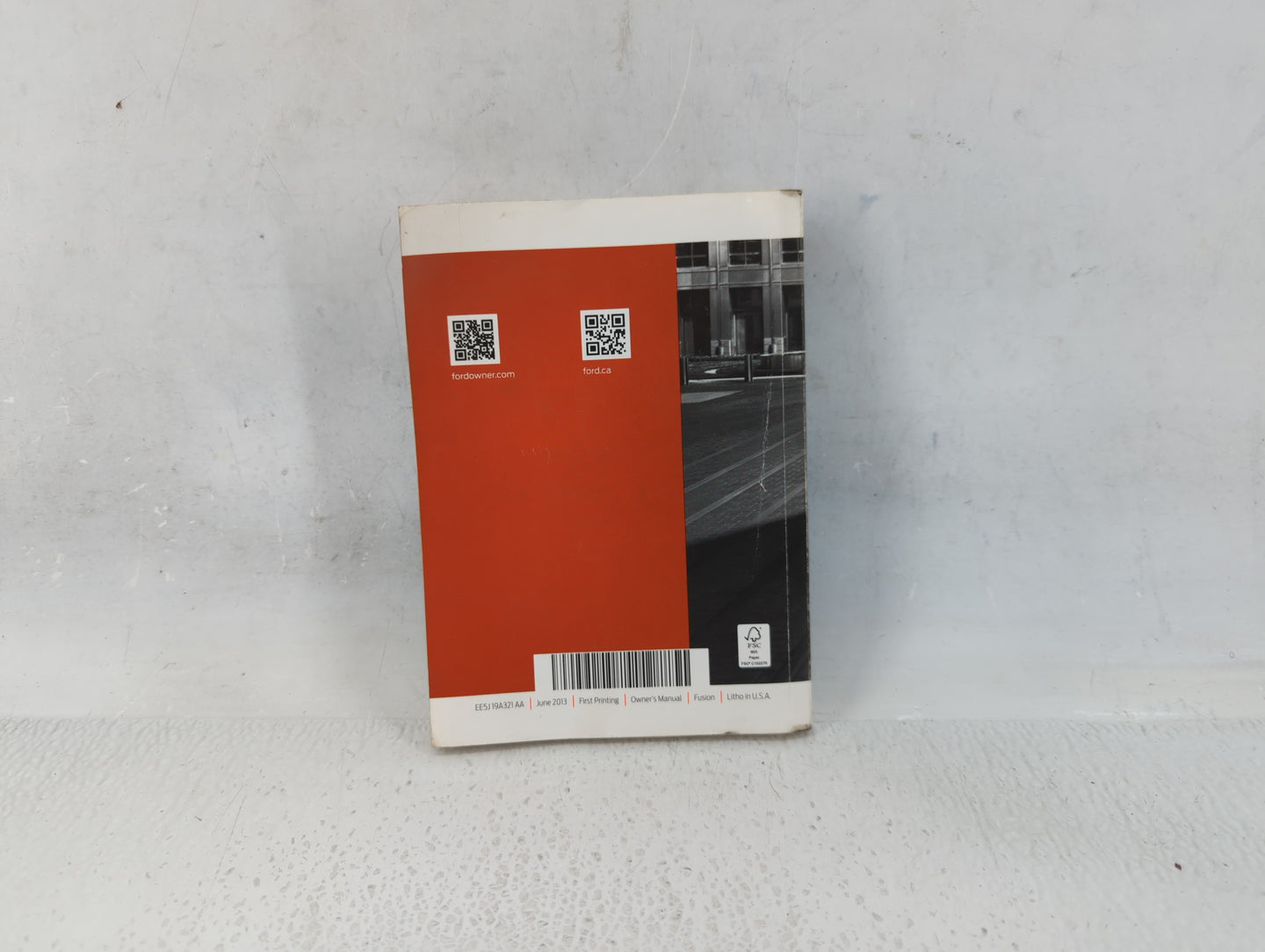 2014 Ford Fusion Owners Manual Book Guide P/N:EE5J19A321 AA OEM Used Auto Parts - Oemusedautoparts1.com