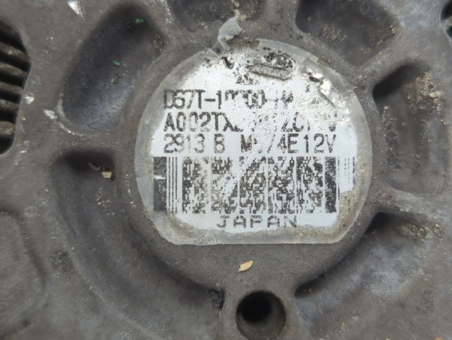 2013-2020 Ford Fusion Alternator Replacement Generator Charging Assembly Engine OEM P/N:D67T-10 Fits OEM Used Auto Parts - O