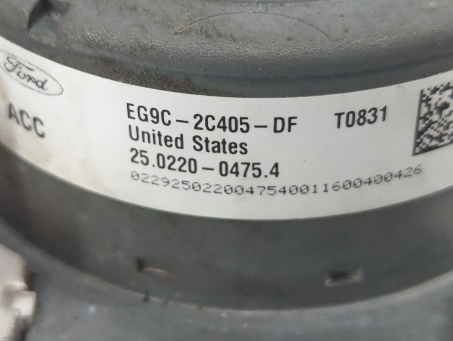 2014-2016 Ford Fusion ABS Pump Control Module Replacement P/N:EG9C-2C405-DF Fits Fits 2014 2015 2016 OEM Used Auto Parts - O